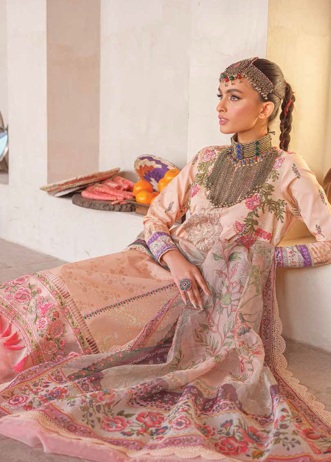 Kinaar by Shiza Hassan Lawn Collection 2023 SHZ-02 Ghazal