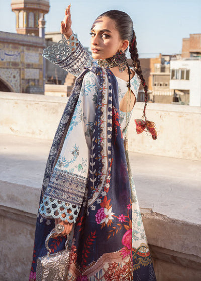 Kinaar by Shiza Hassan Lawn Collection 2023 SHZ-03 Amber