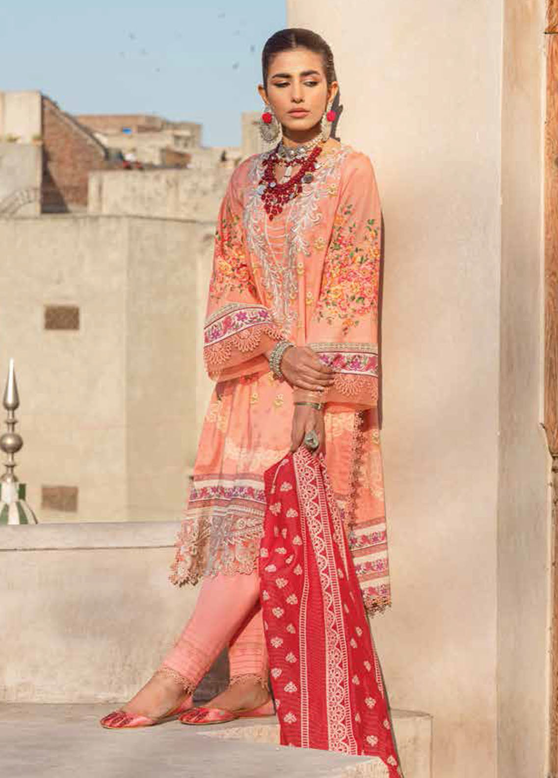 Kinaar by Shiza Hassan Lawn Collection 2023 SHZ-11 Bahaar