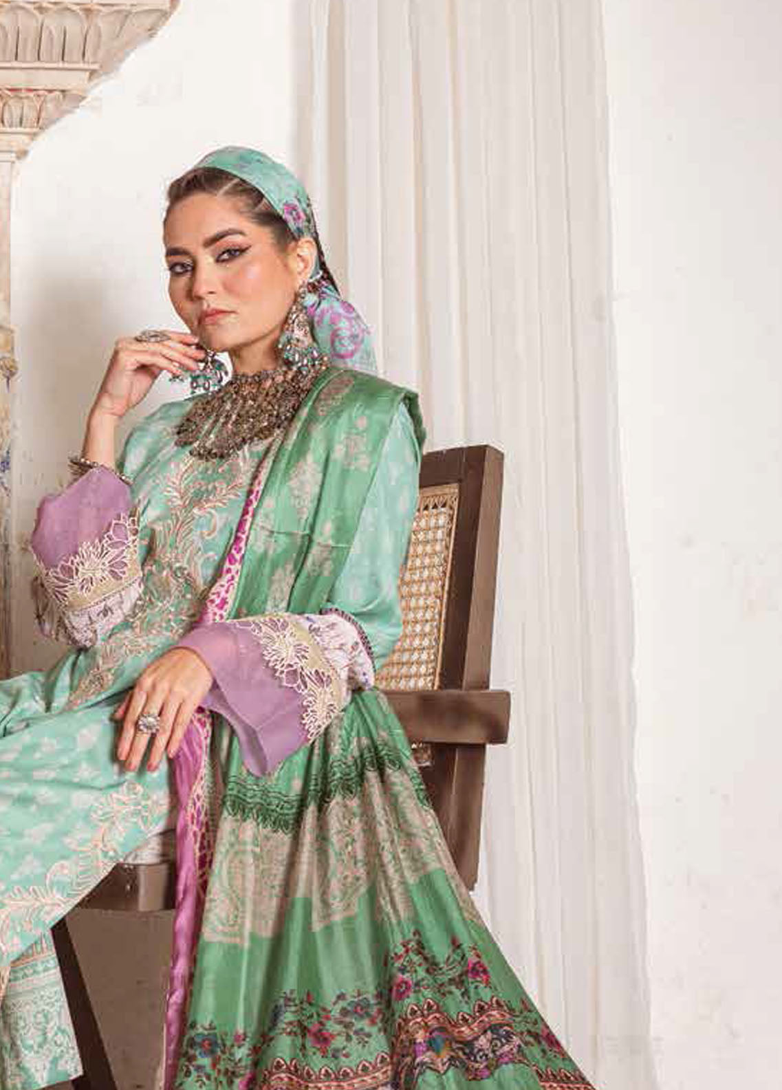 Kinaar by Shiza Hassan Lawn Collection 2023 SHZ-12 Afrozeh