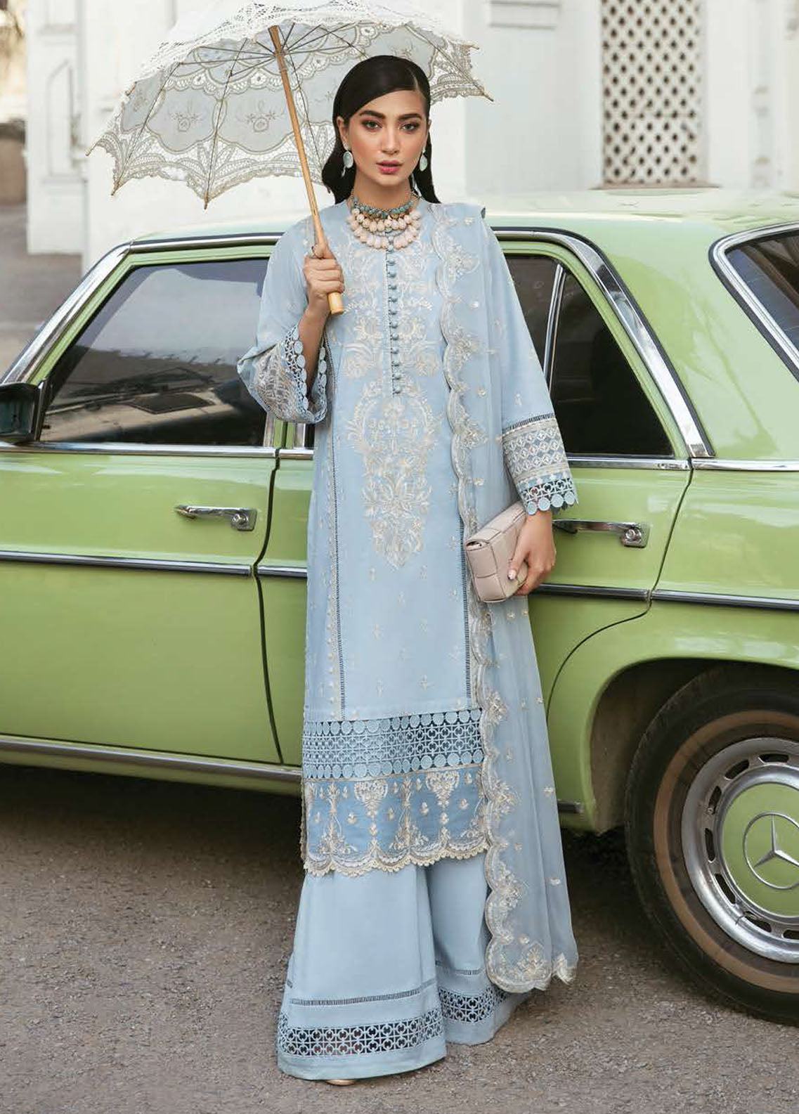 Lamhay By Afrozeh Luxury Lawn Edition 2023 002 Symphony