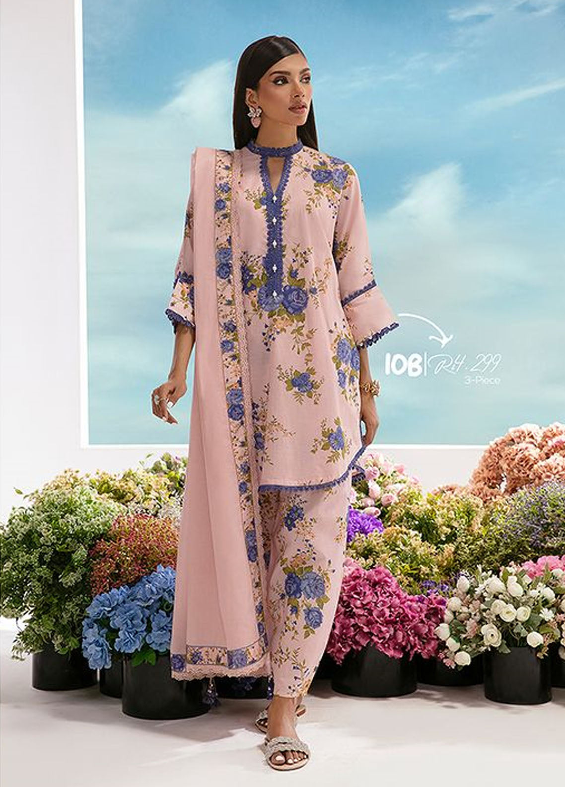 MAHAY by Sana Safinaz Summer Collection 2023 SS23MH D-10B
