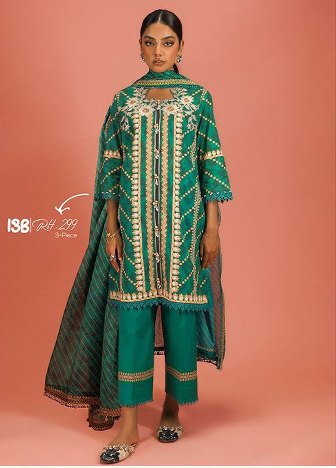 MAHAY by Sana Safinaz Summer Collection 2023 SS23MH D-13B