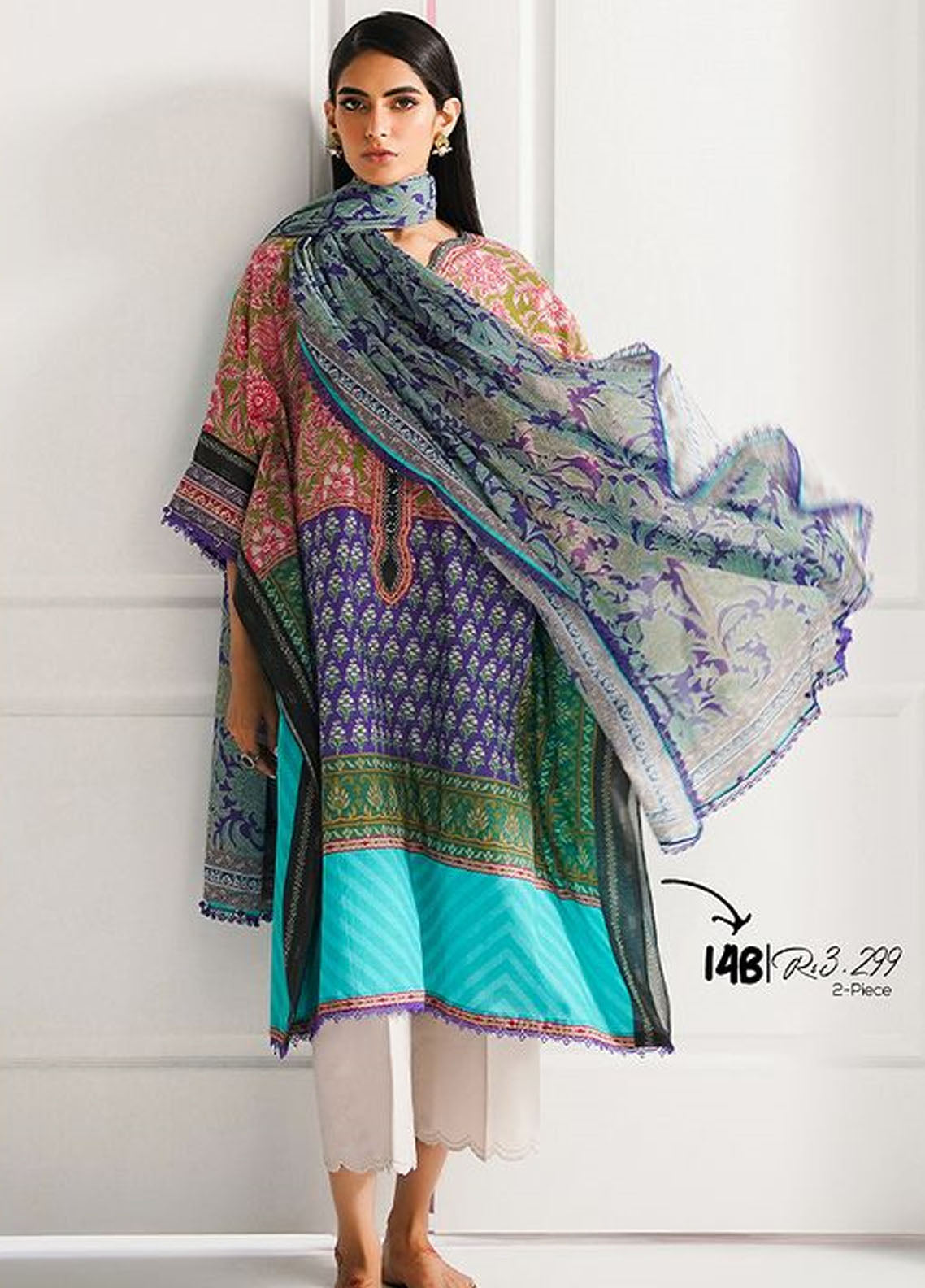 MAHAY by Sana Safinaz Summer Collection 2023 SS23MH D-14B