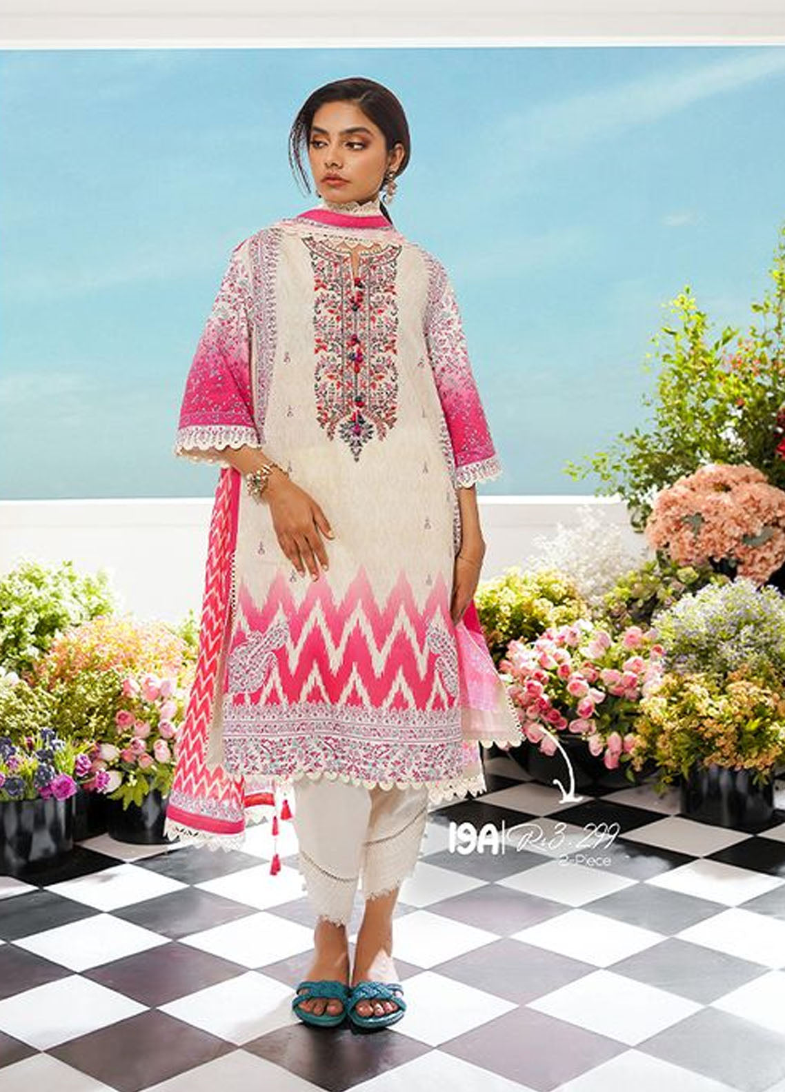 MAHAY by Sana Safinaz Summer Collection 2023 SS23MH D-19A