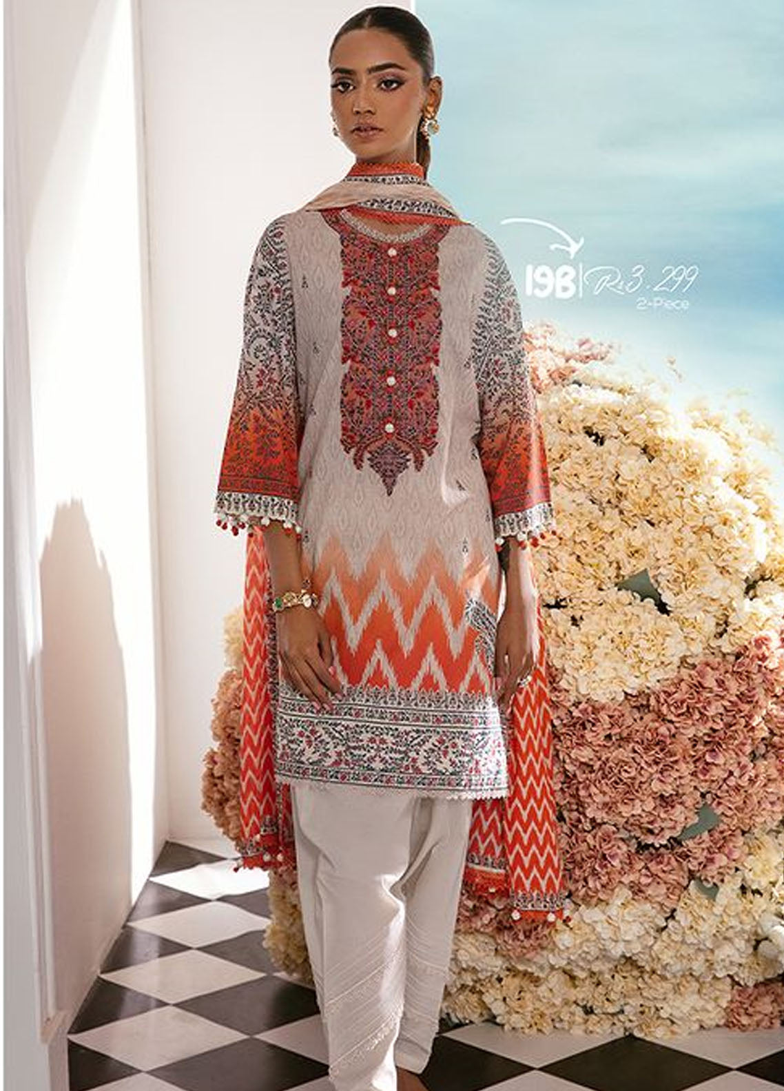 MAHAY by Sana Safinaz Summer Collection 2023 SS23MH D-19B
