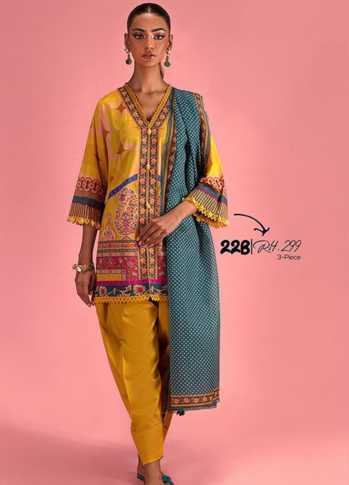 MAHAY by Sana Safinaz Summer Collection 2023 SS23MH D-22B
