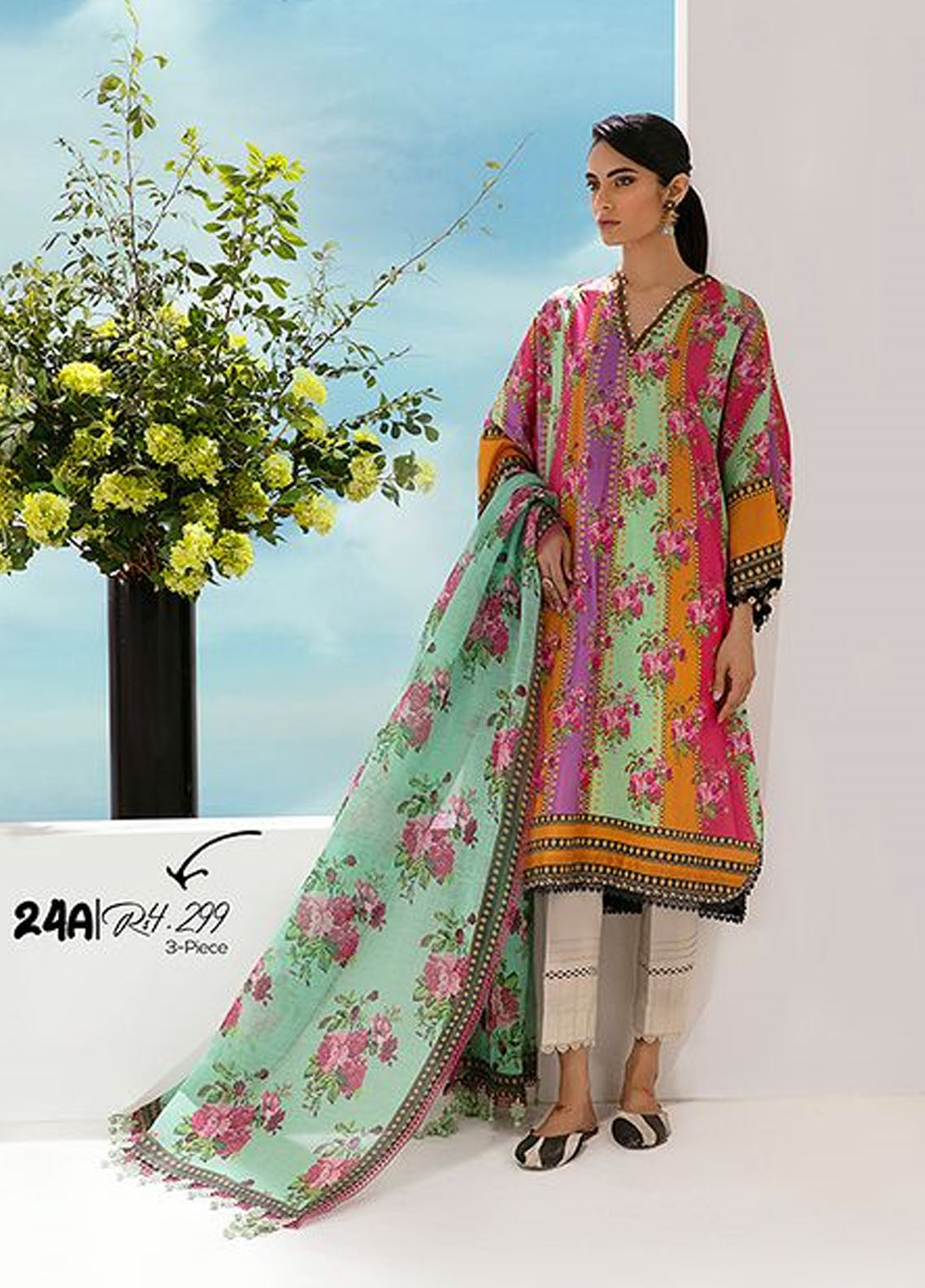 MAHAY by Sana Safinaz Summer Collection 2023 SS23MH D-24A