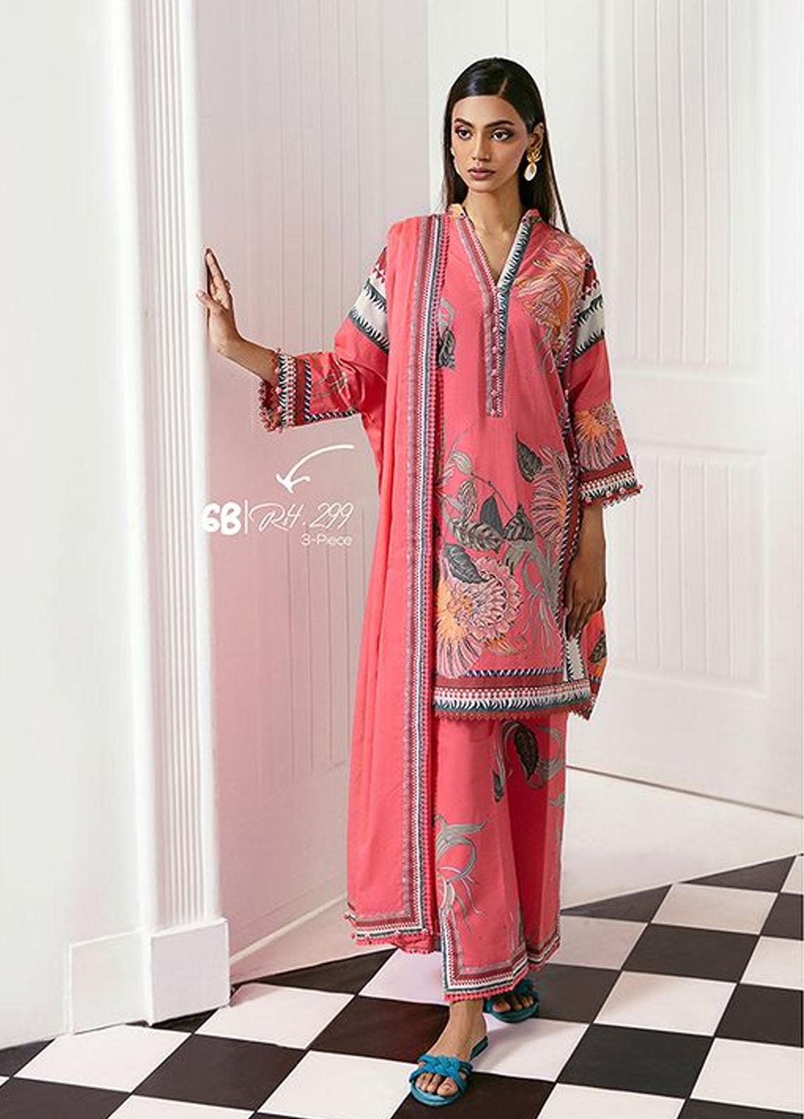 MAHAY by Sana Safinaz Summer Collection 2023 SS23MH D-6B
