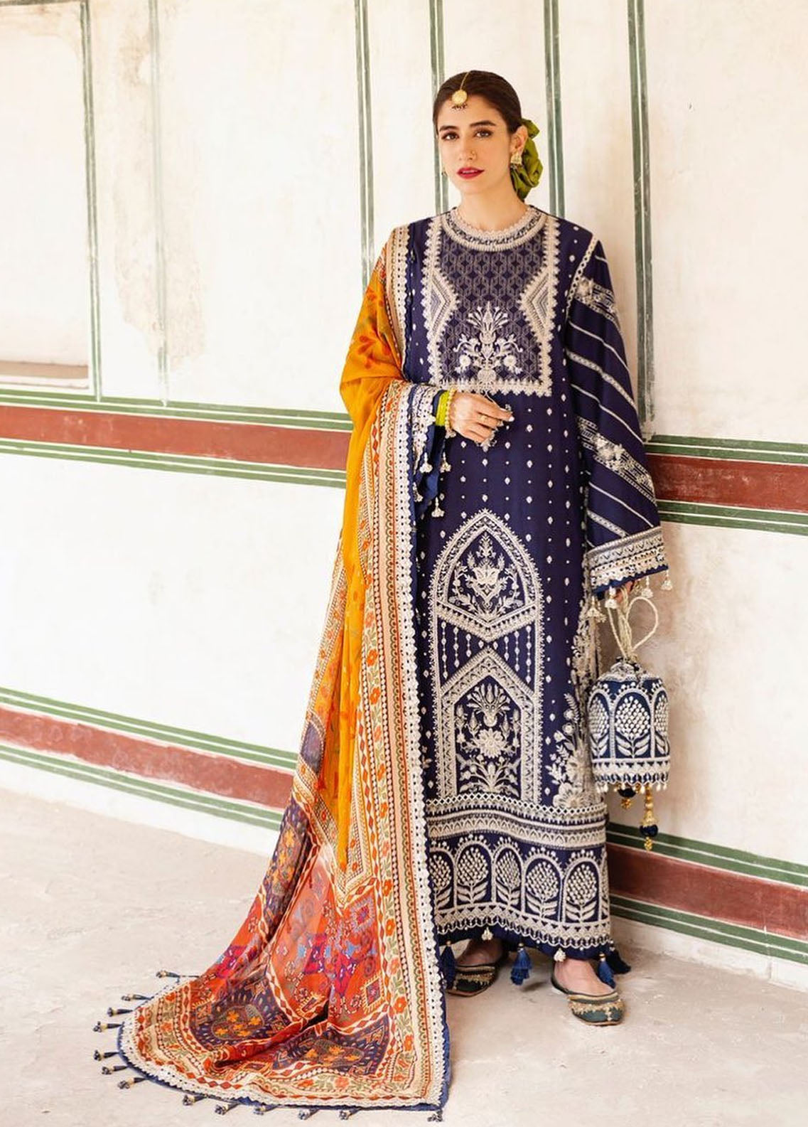 MNR Baad-e-Nau Bahaar Festive Eid Lawn Collection 2023 Ashna