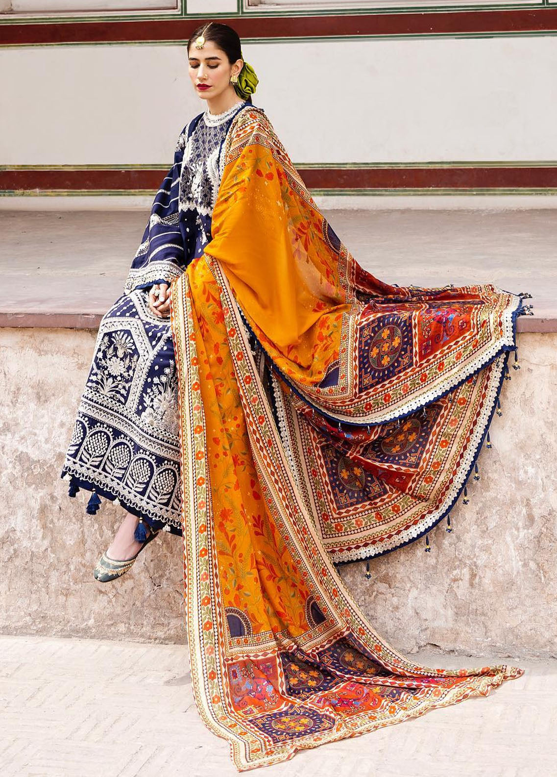 MNR Baad-e-Nau Bahaar Festive Eid Lawn Collection 2023 Ashna