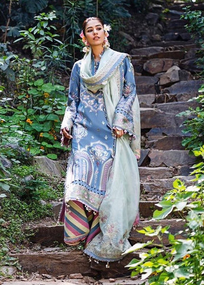 MNR Baad-e-Nau Bahaar Festive Eid Lawn Collection 2023 Khushboo