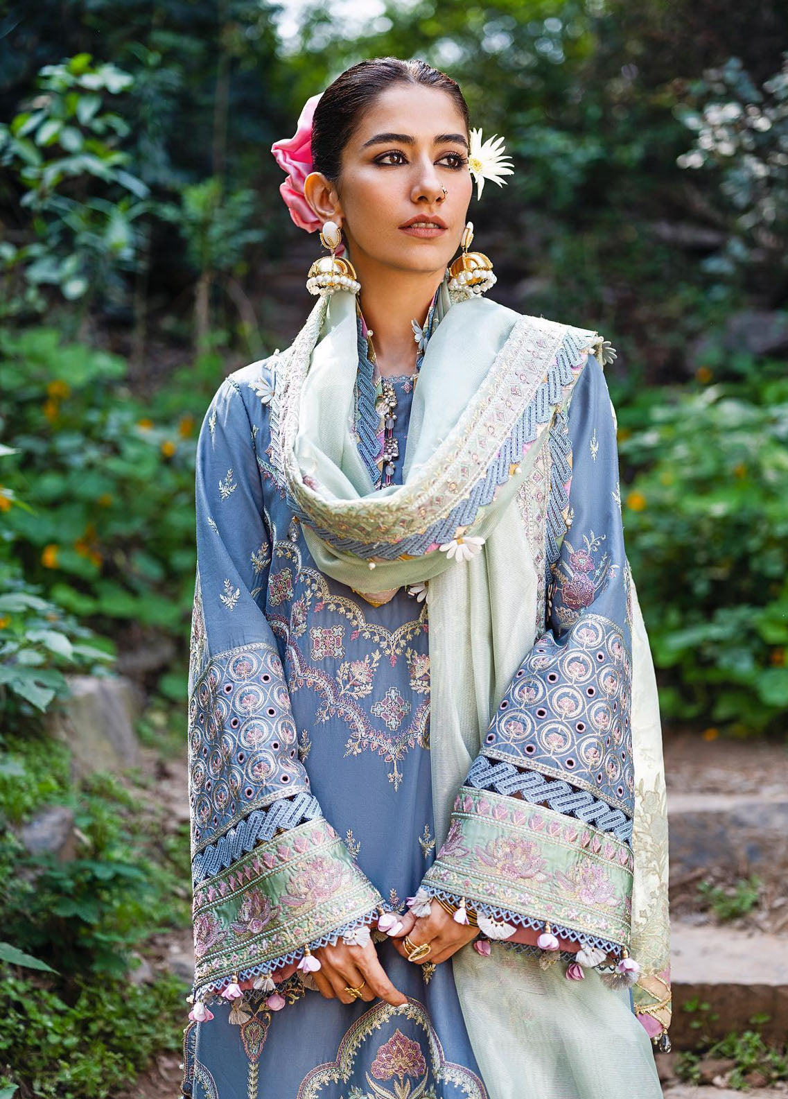 MNR Baad-e-Nau Bahaar Festive Eid Lawn Collection 2023 Khushboo