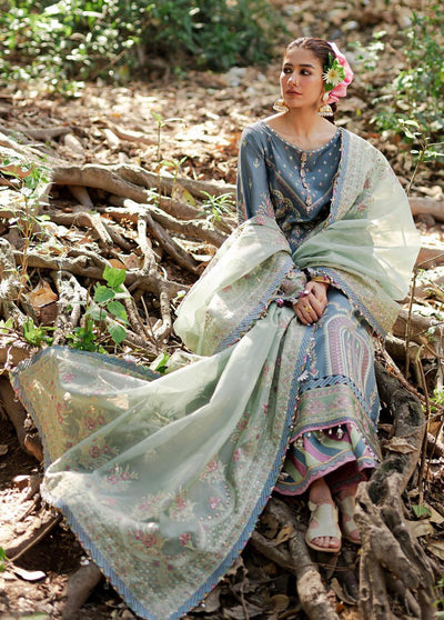 MNR Baad-e-Nau Bahaar Festive Eid Lawn Collection 2023 Khushboo