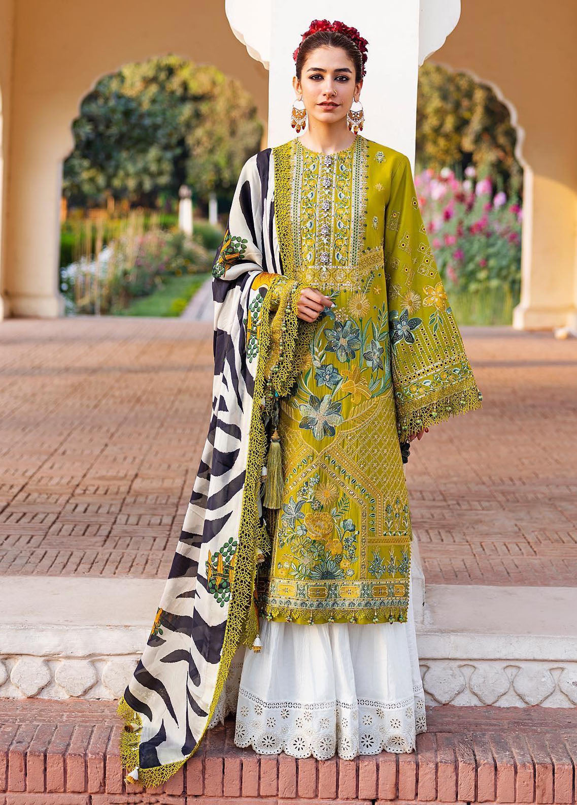 MNR Baad-e-Nau Bahaar Festive Eid Lawn Collection 2023 Tulsi