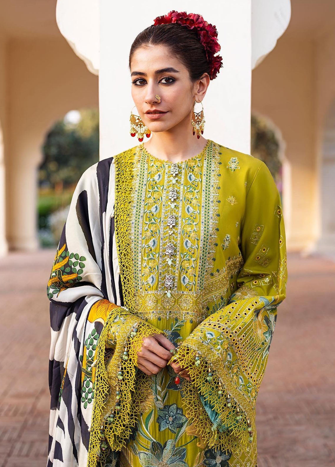 MNR Baad-e-Nau Bahaar Festive Eid Lawn Collection 2023 Tulsi