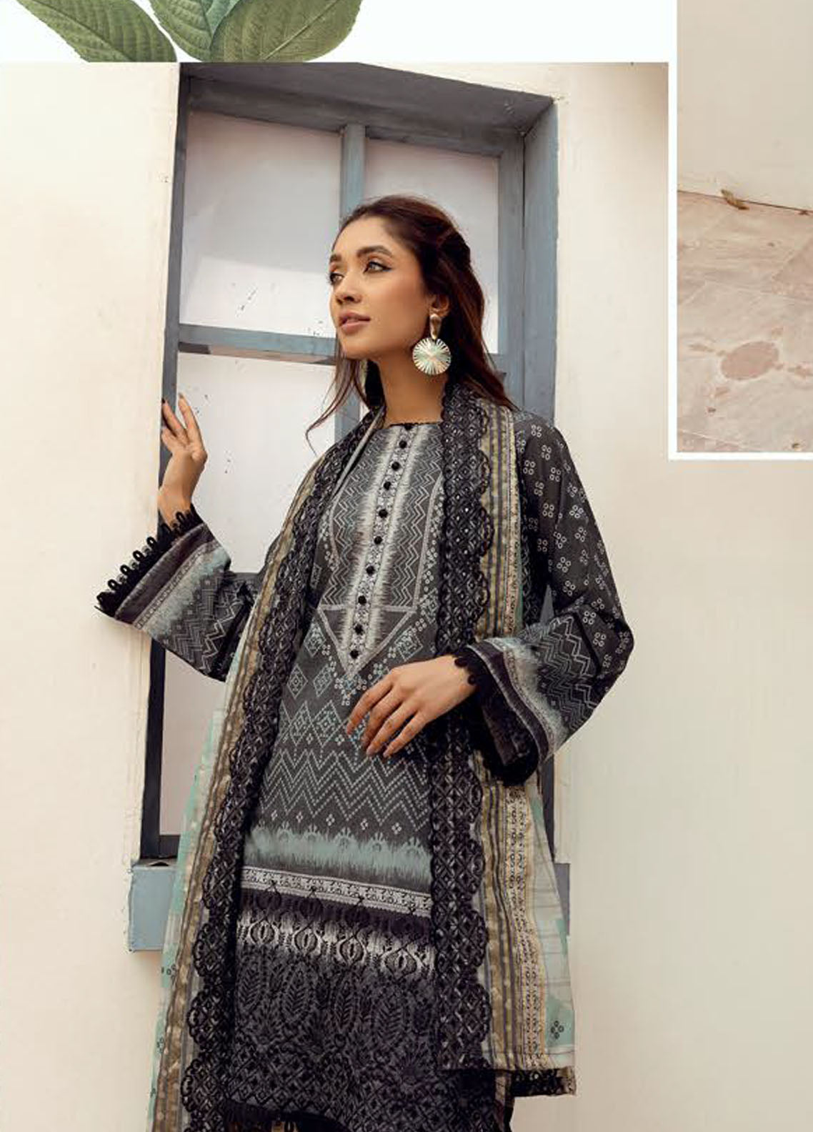 Mahees By Riaz Arts Embroidered Lawn Collection 2023 Vol-08 D-3