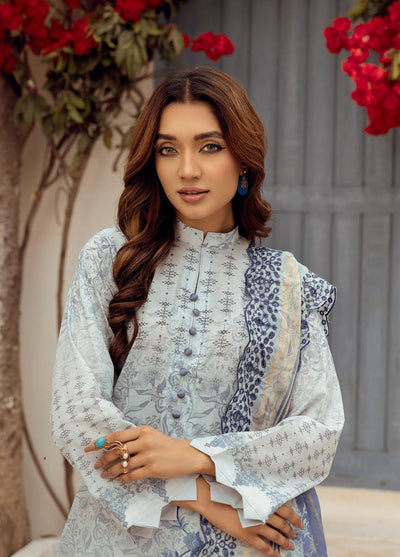 Mahees By Riaz Arts Embroidered Lawn Collection 2023 Vol-08 D-4