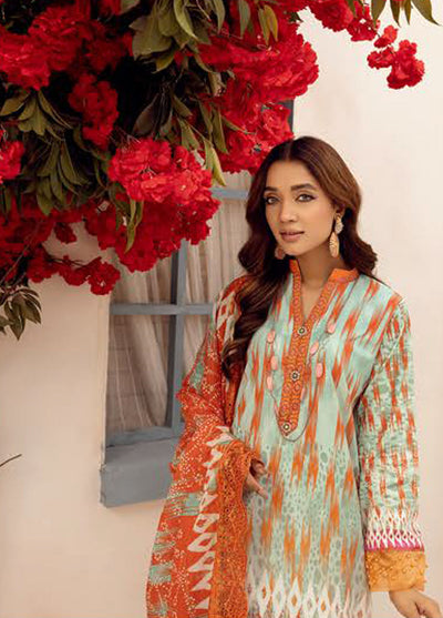 Mahees By Riaz Arts Embroidered Lawn Collection 2023 Vol-08 D-8