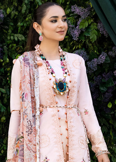 Mahiymaan Unstitched Luxury Lawn Eid Collection 2023 D-02