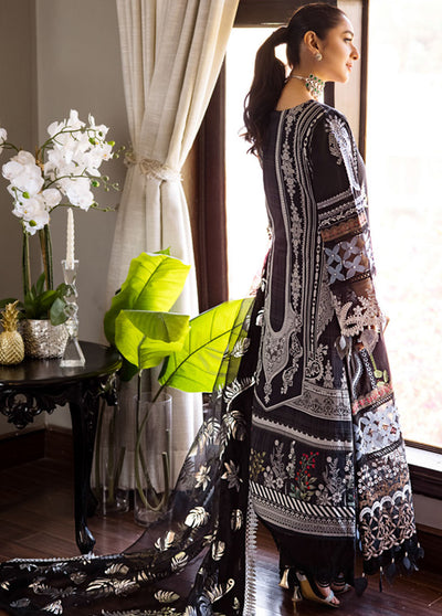 Mahiymaan Unstitched Luxury Lawn Eid Collection 2023 D-03