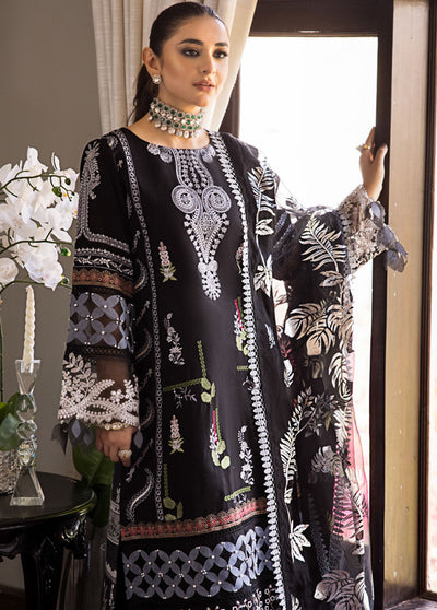 Mahiymaan Unstitched Luxury Lawn Eid Collection 2023 D-03