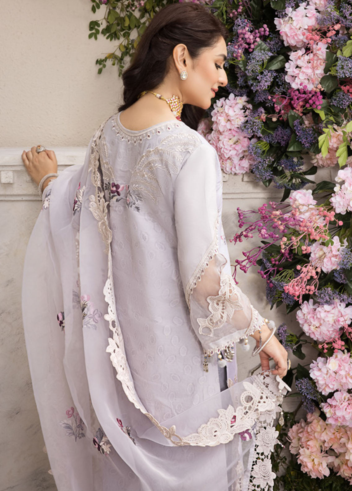 Mahiymaan Unstitched Luxury Lawn Eid Collection 2023 D-04