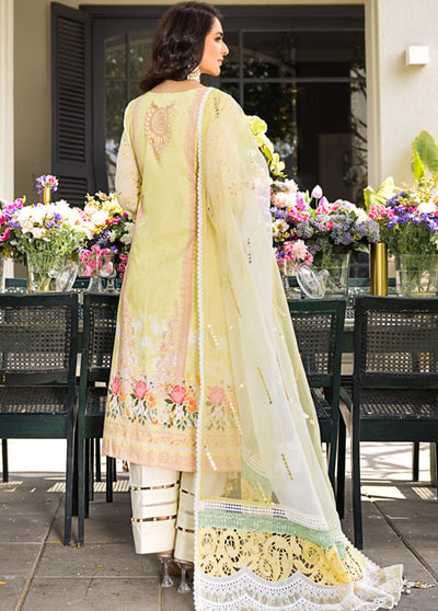 Mahiymaan Unstitched Luxury Lawn Eid Collection 2023 D-07