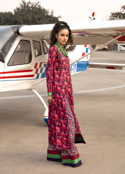 Maria Osama Khan Casual Pret Grip 2 Piece Dress MOK23TR-2 Florid