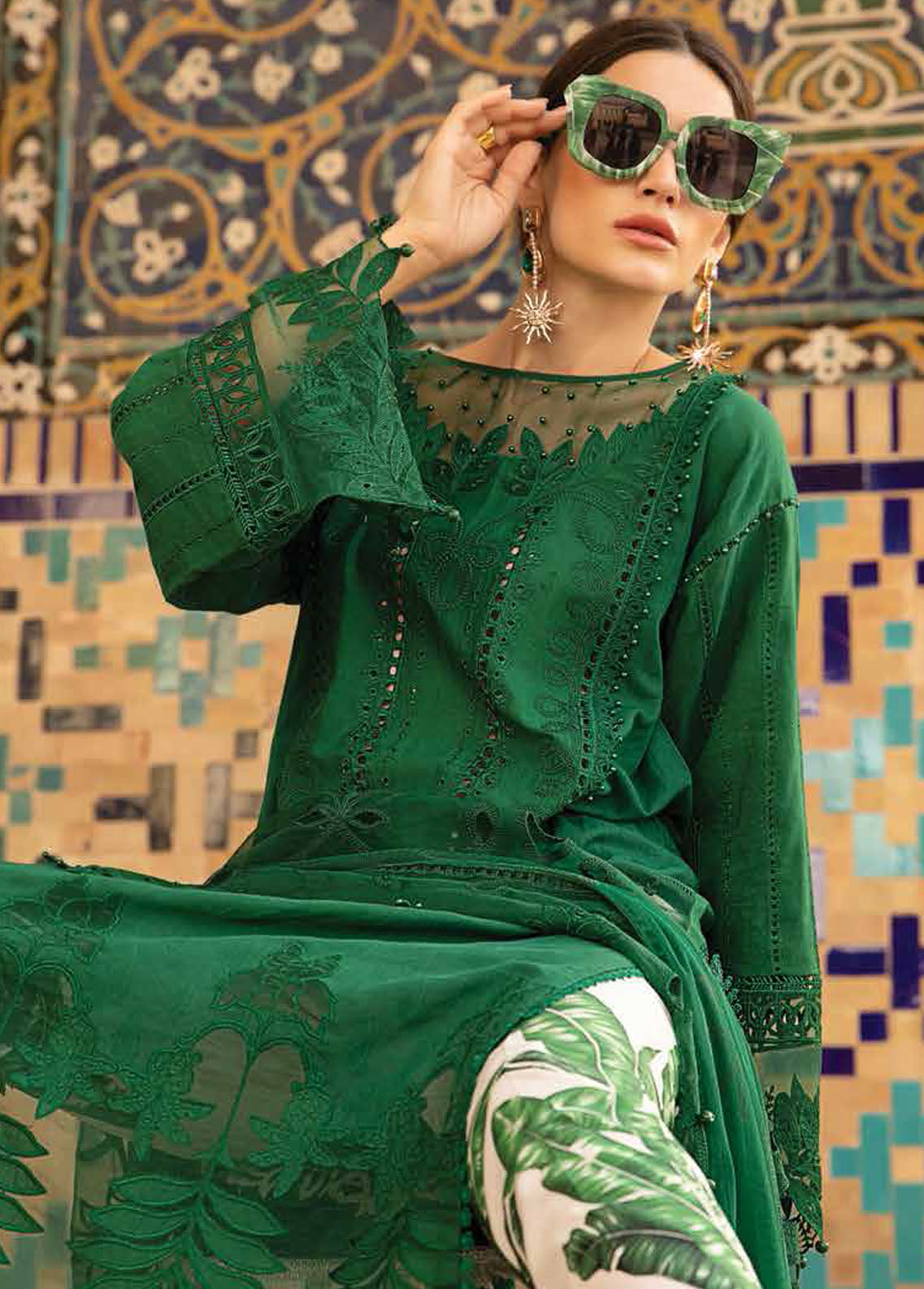 Maria B Voyage A Luxe Eid Lawn Collection 2023 10B