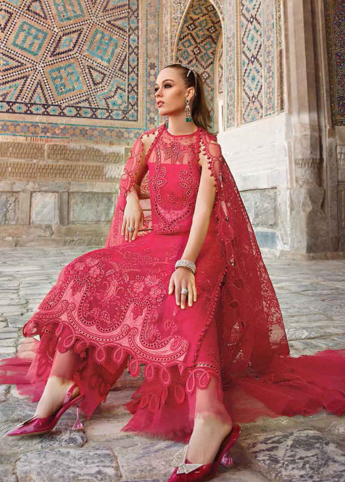 Maria B Voyage A Luxe Eid Lawn Collection 2023 3A