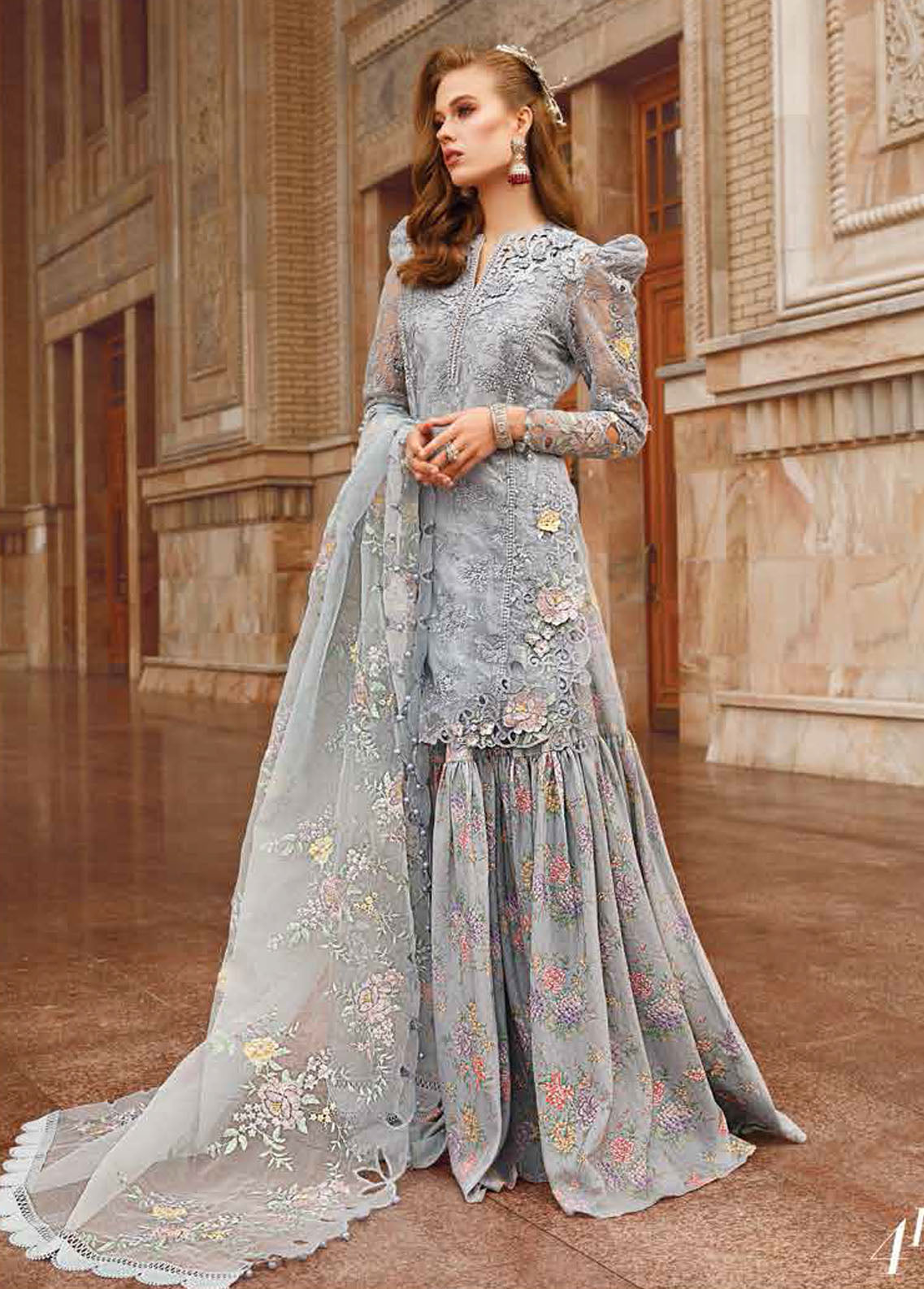 Maria B Voyage A Luxe Eid Lawn Collection 2023 4B