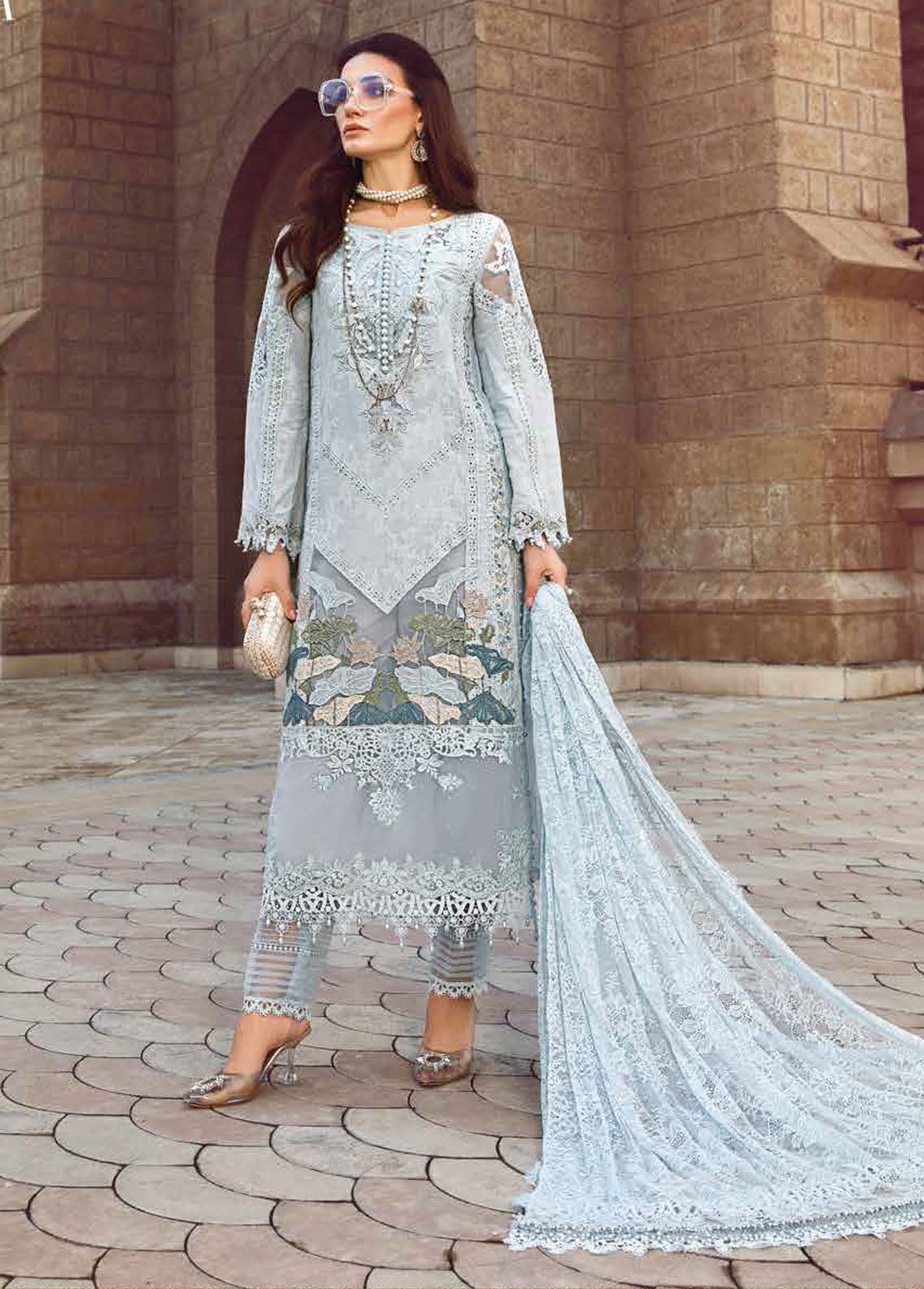 Maria B Voyage A Luxe Eid Lawn Collection 2023 7A