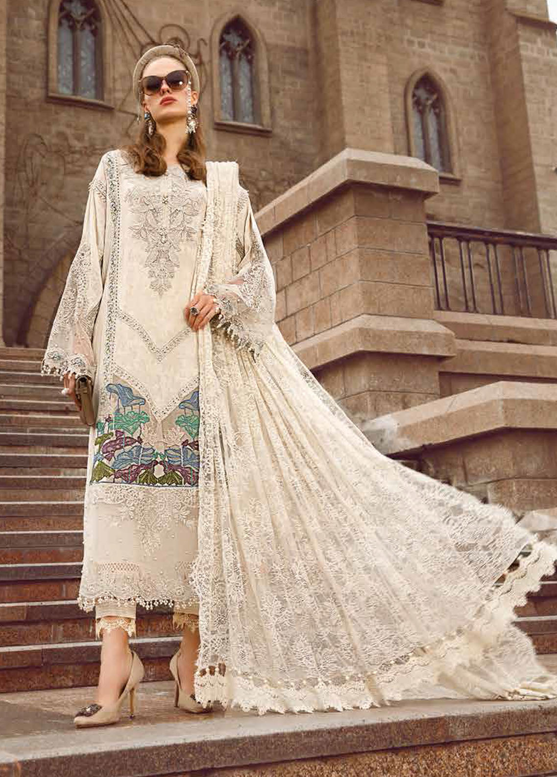 Maria B Voyage A Luxe Eid Lawn Collection 2023 7B