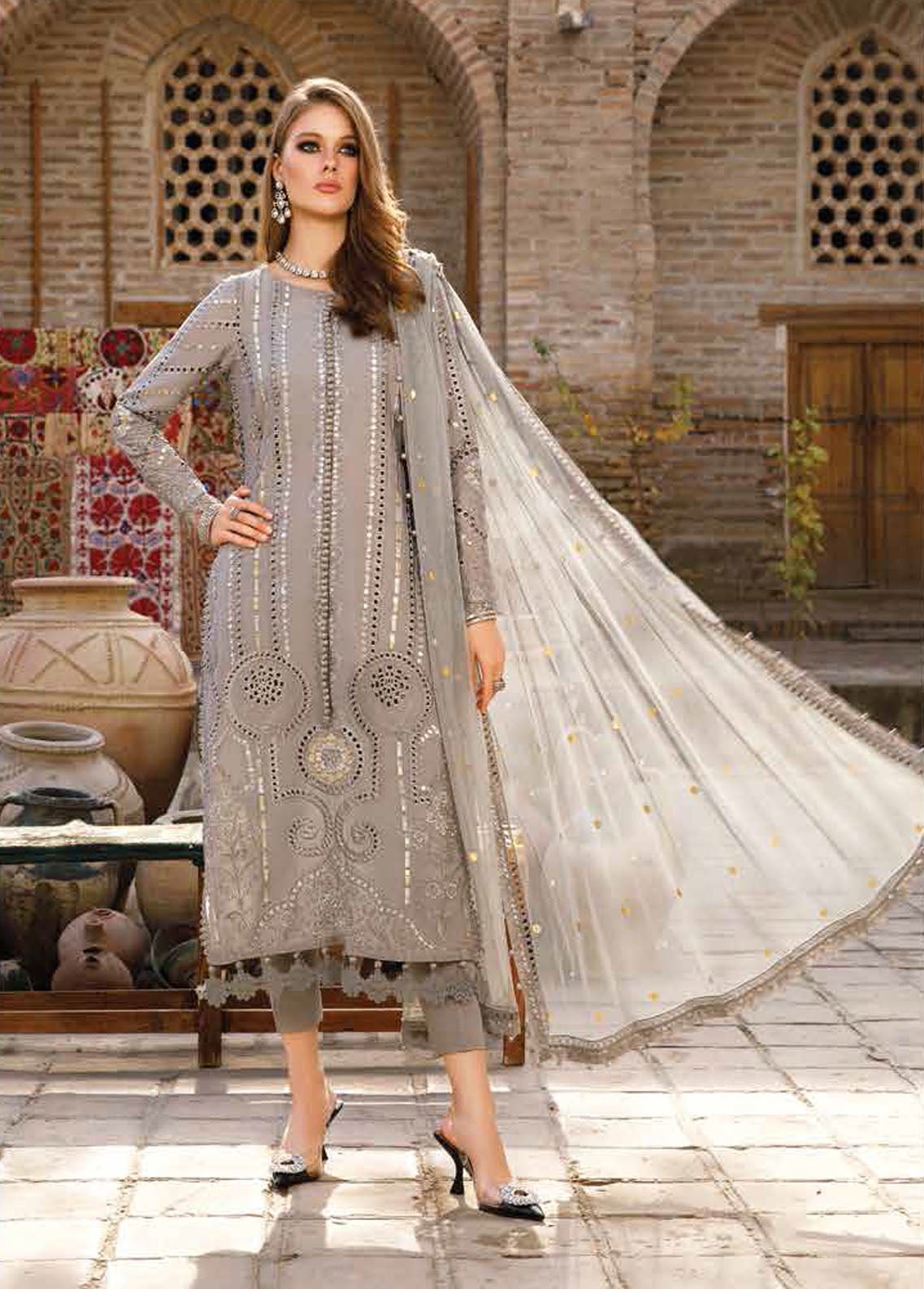 Maria B Voyage A Luxe Eid Lawn Collection 2023 8B