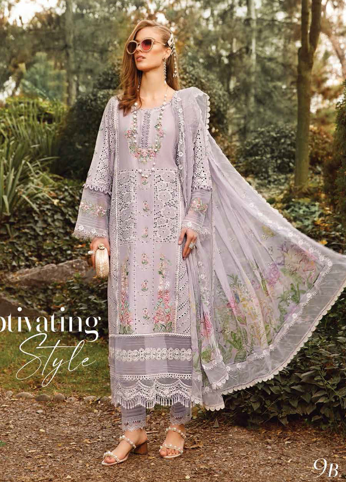 Maria B Voyage A Luxe Eid Lawn Collection 2023 9B