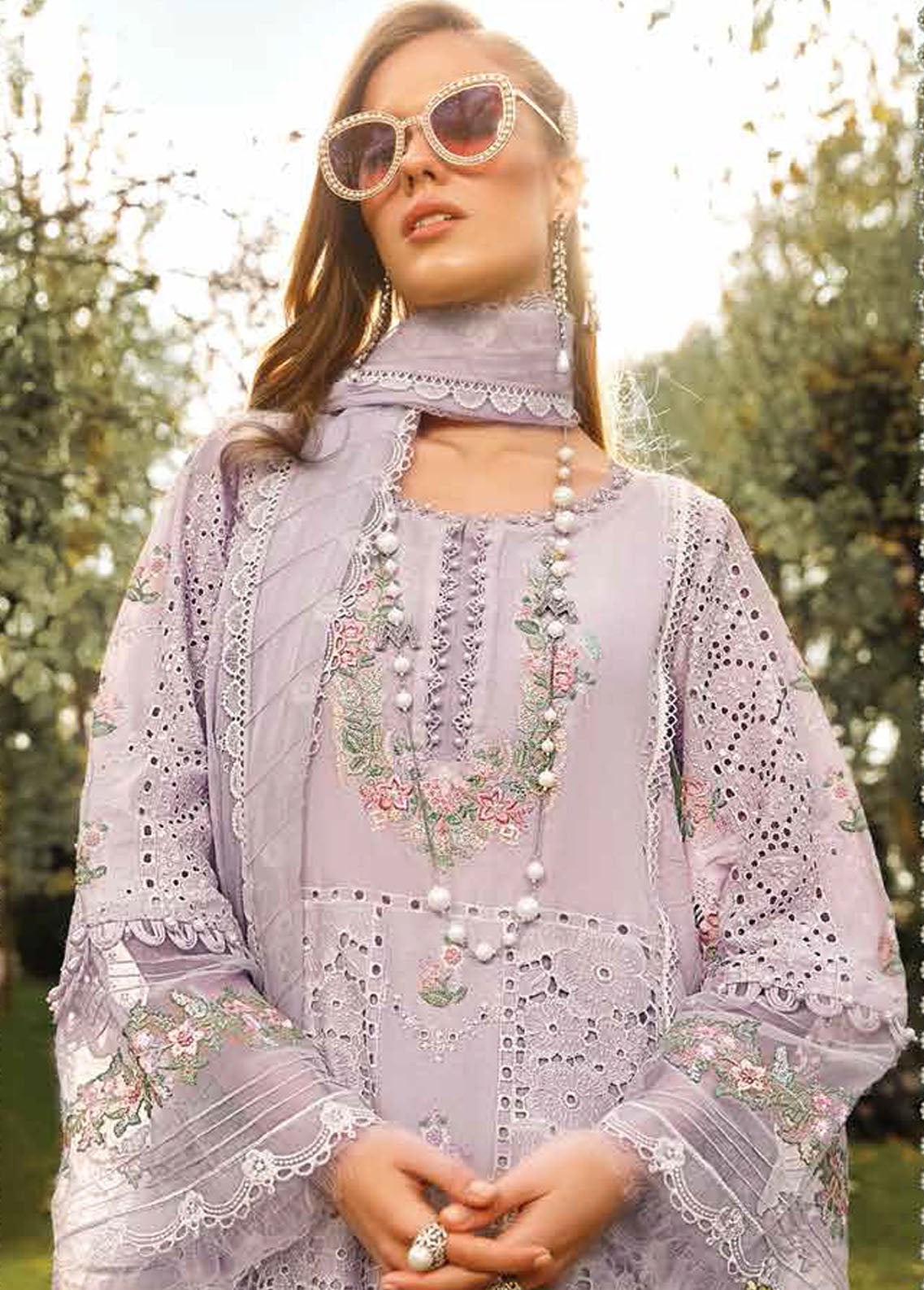 Maria B Voyage A Luxe Eid Lawn Collection 2023 9B