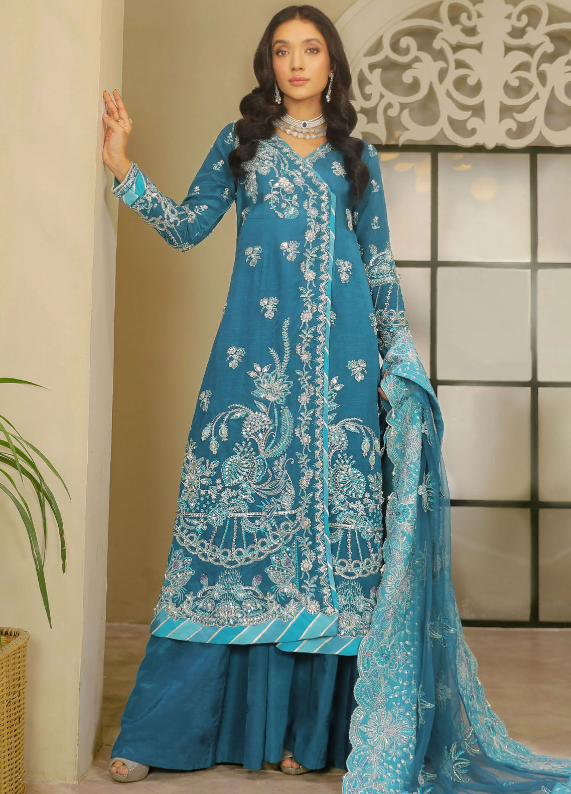 Mayal By Suveez Luxury Unstitched Collection 2023 Vol-2 LP-20-UNS