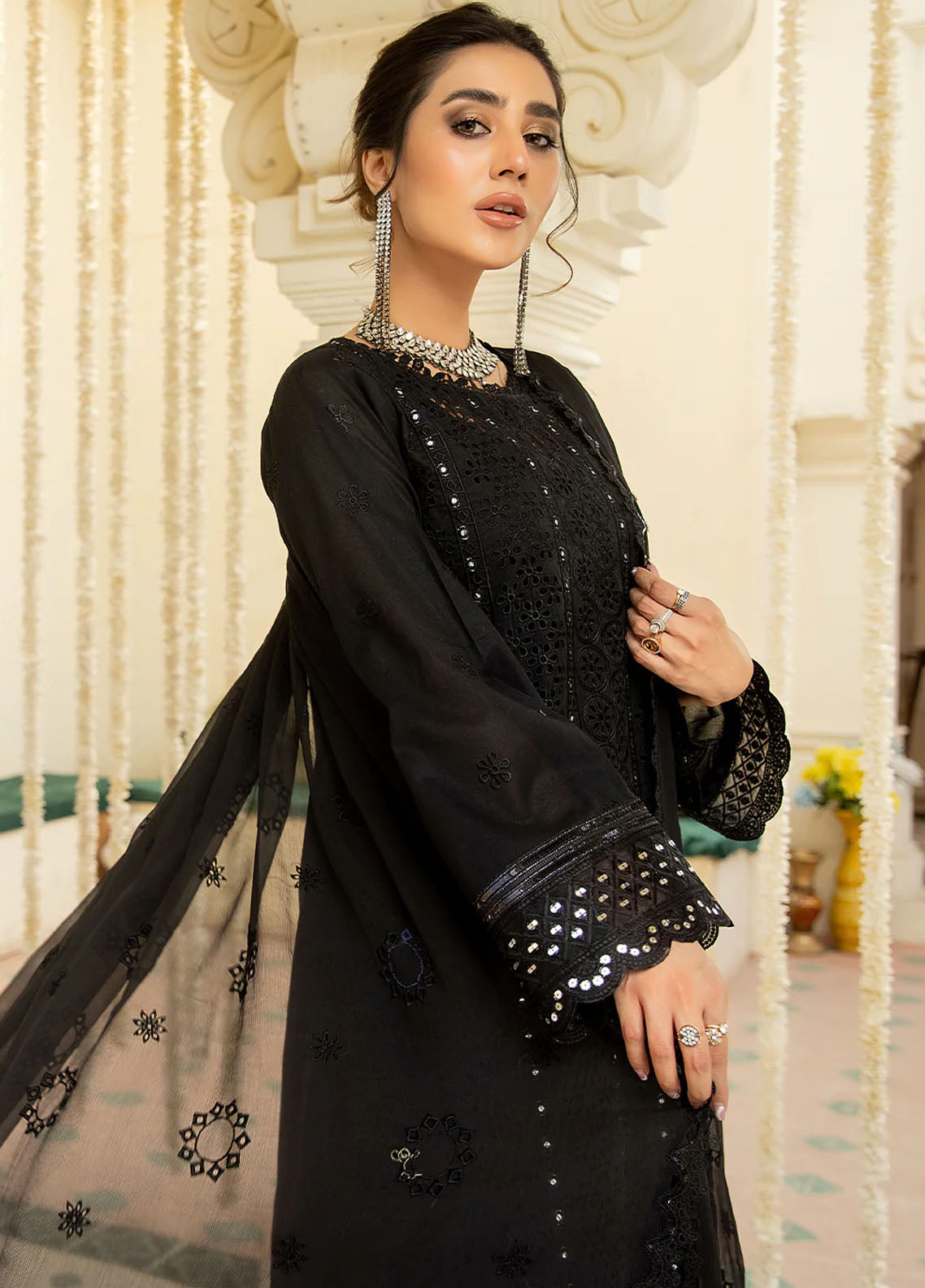 Mehr-E-Mah By Mahnur Unstitched Summer Collection 2023 D-06