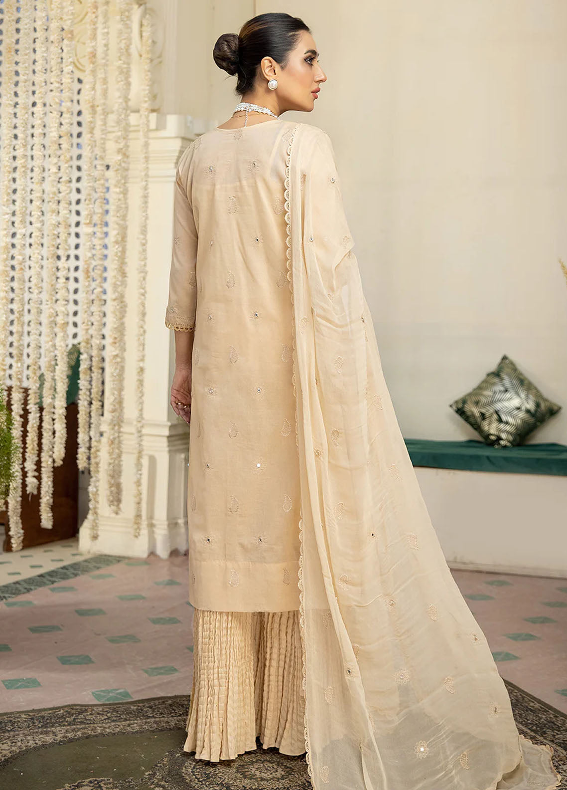 Mehr-E-Mah By Mahnur Unstitched Summer Collection 2023 D-11