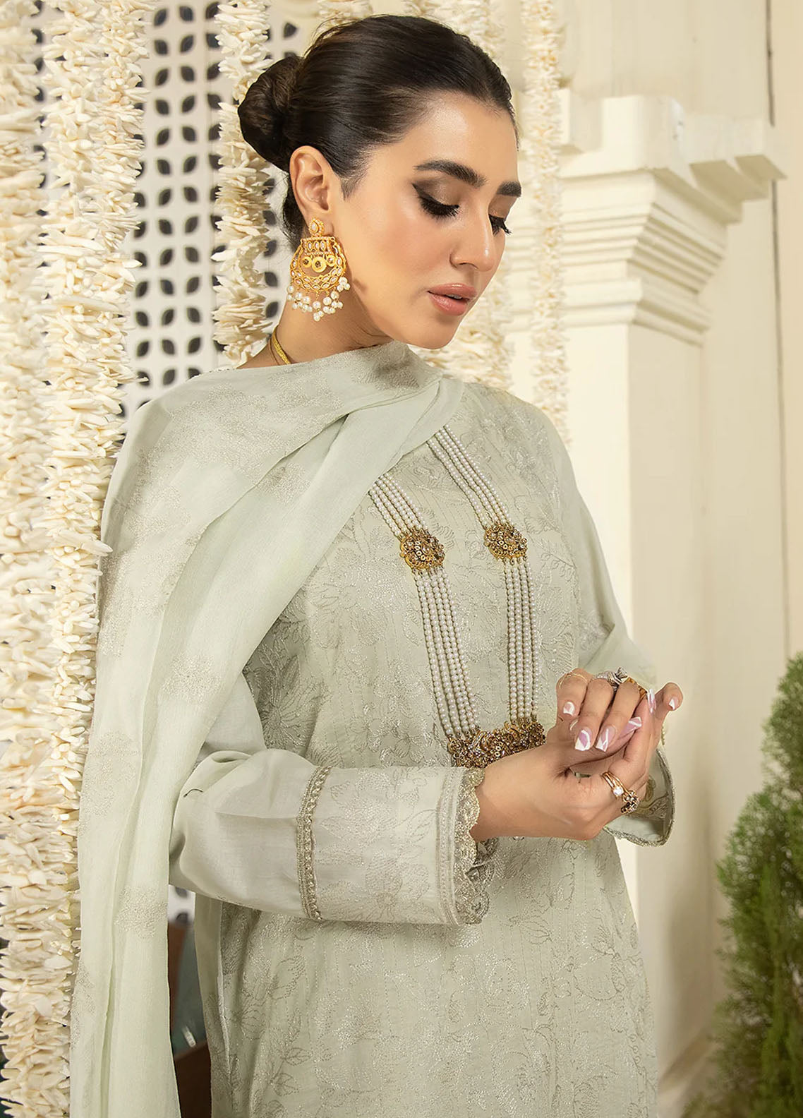 Mehr-E-Mah By Mahnur Unstitched Summer Collection 2023 D-12