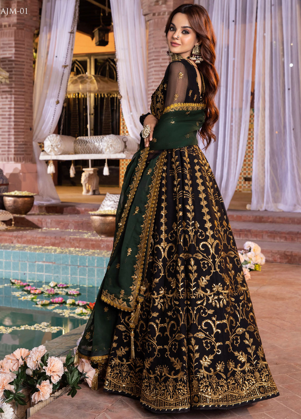 Mehr-o-Maah by Asim Jofa Luxury Festive Collection 2023 AJM-01