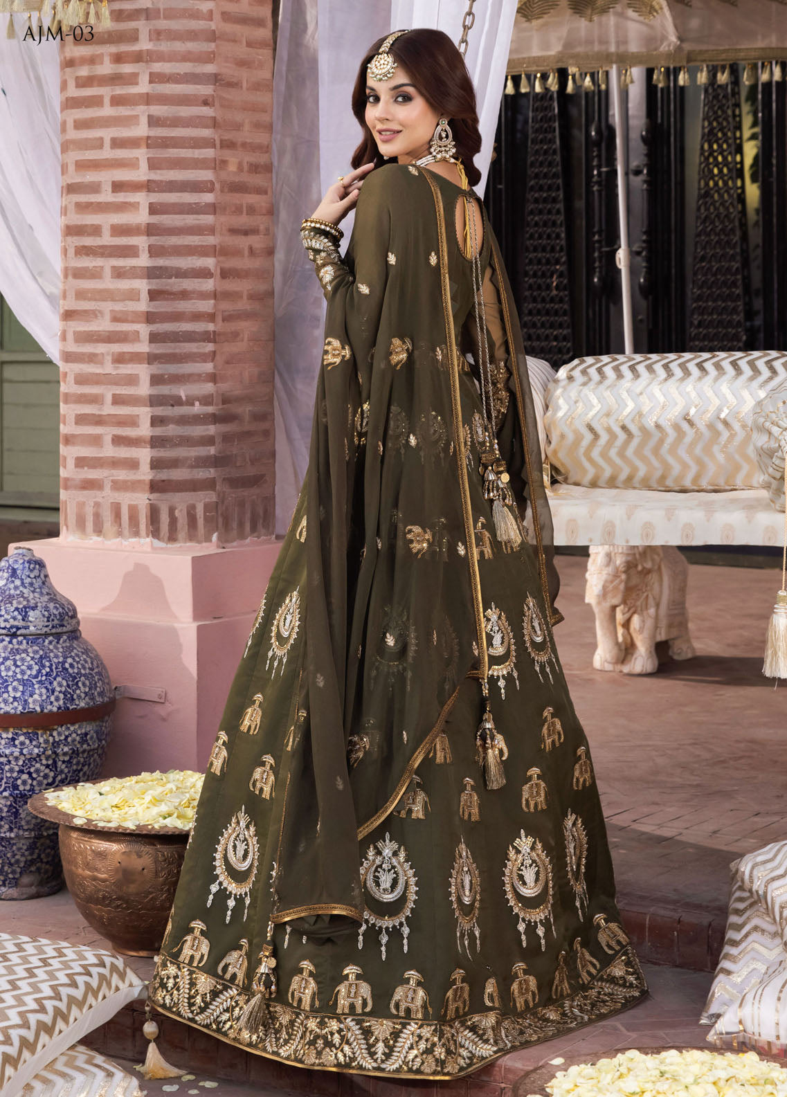 Mehr-o-Maah by Asim Jofa Luxury Festive Collection 2023 AJM-03