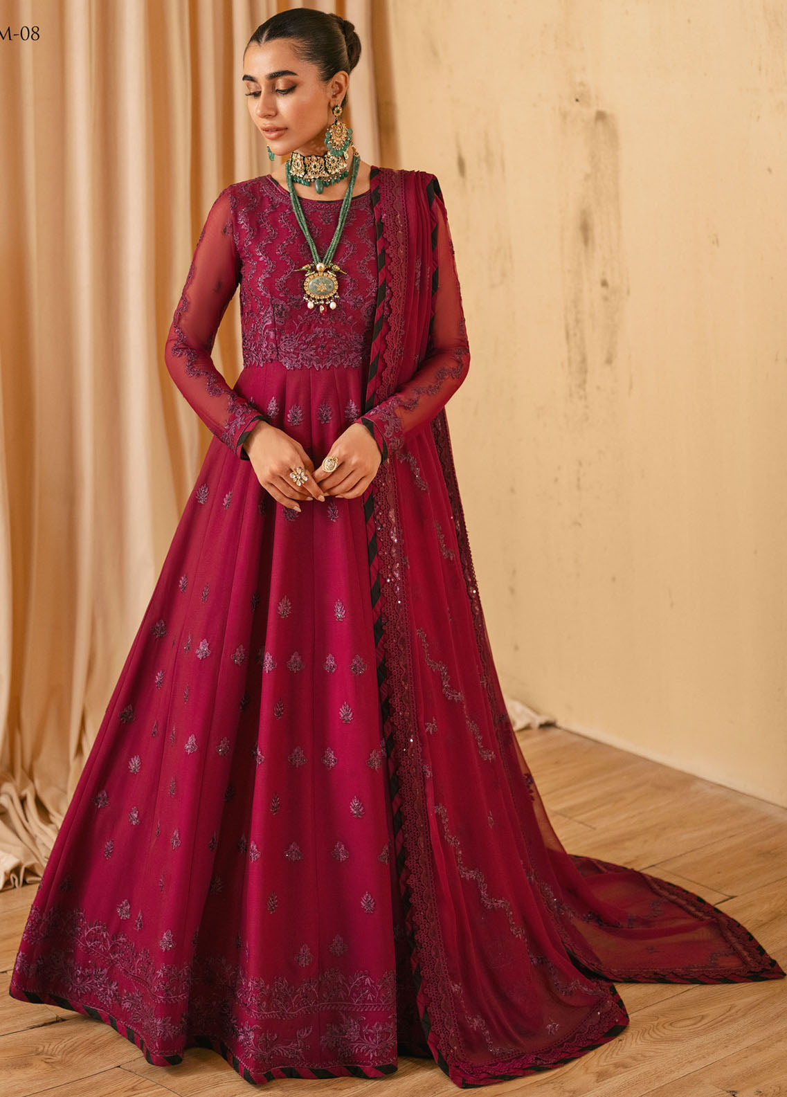 Mehr-o-Maah by Asim Jofa Luxury Festive Collection 2023 AJM-08