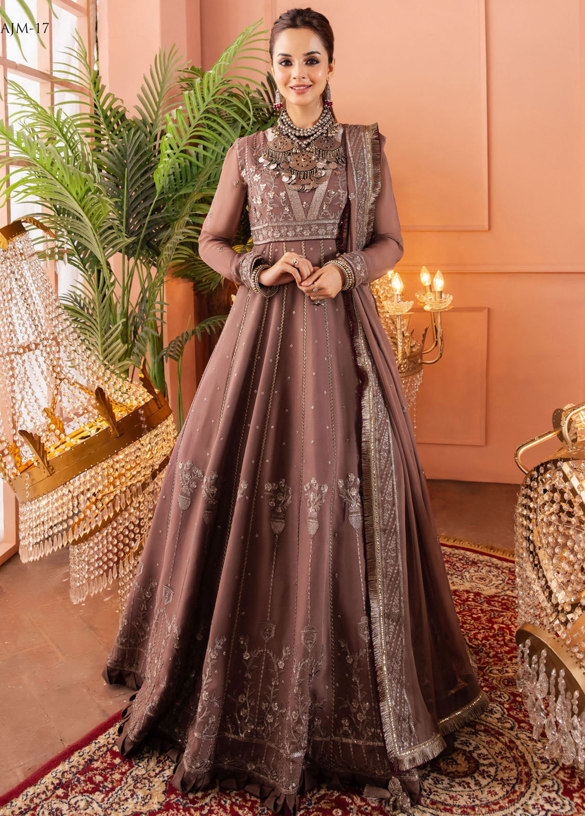 Mehr-o-Maah by Asim Jofa Luxury Festive Collection 2023 AJM-17