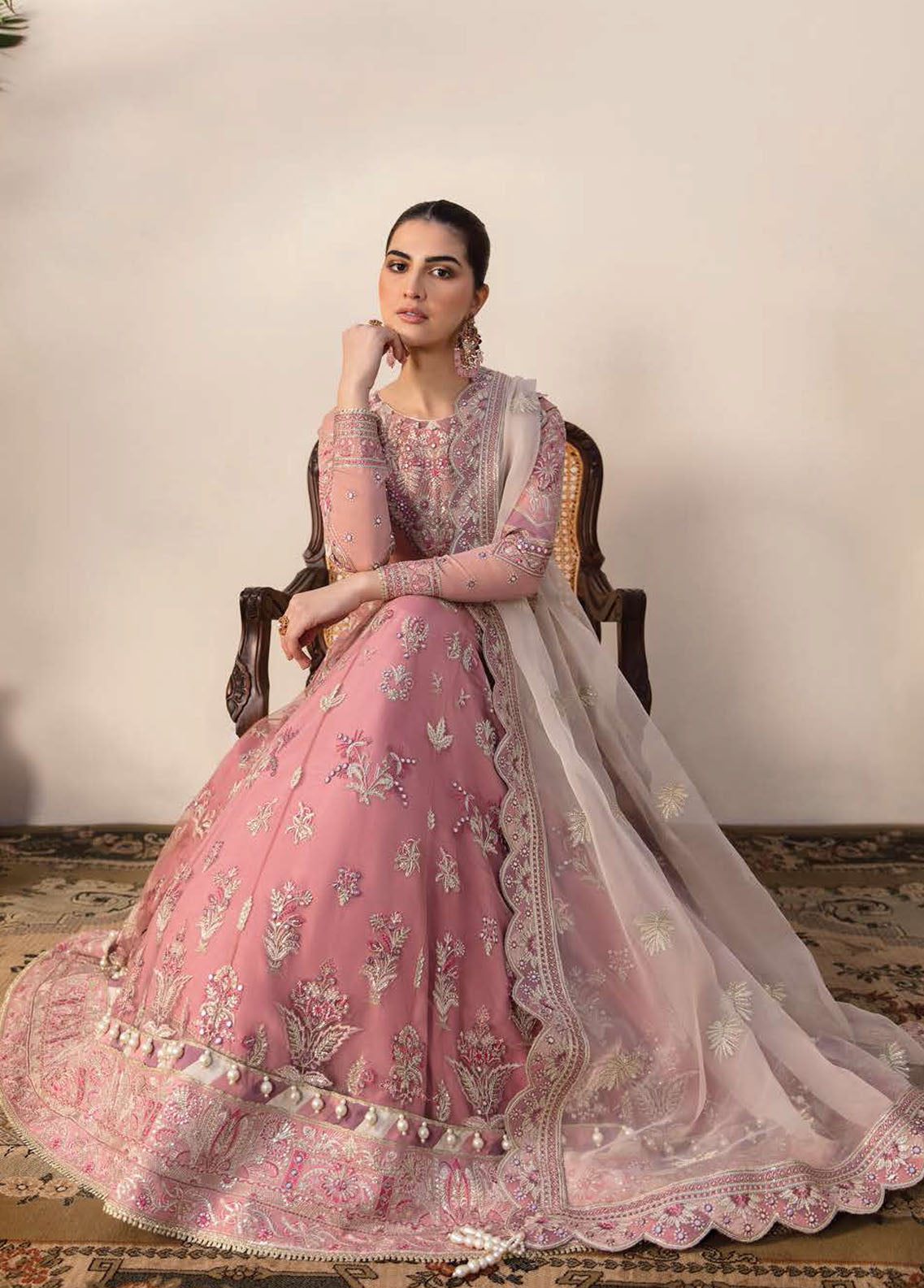 Mehrbano By Ayzel Luxury Chiffon Collection 2023 AZ-V3-08 Rosabella