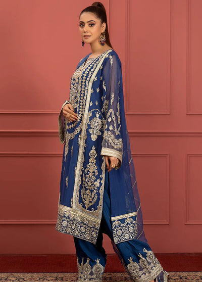 Mohagney By Freesia Premium Chiffon Collection 2023 FFD-0103 Naazli