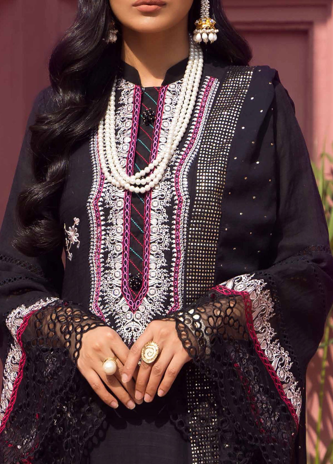 Mukesh By Al Zohaib Chikankari Lawn Collection 2023 A-01 NUREH