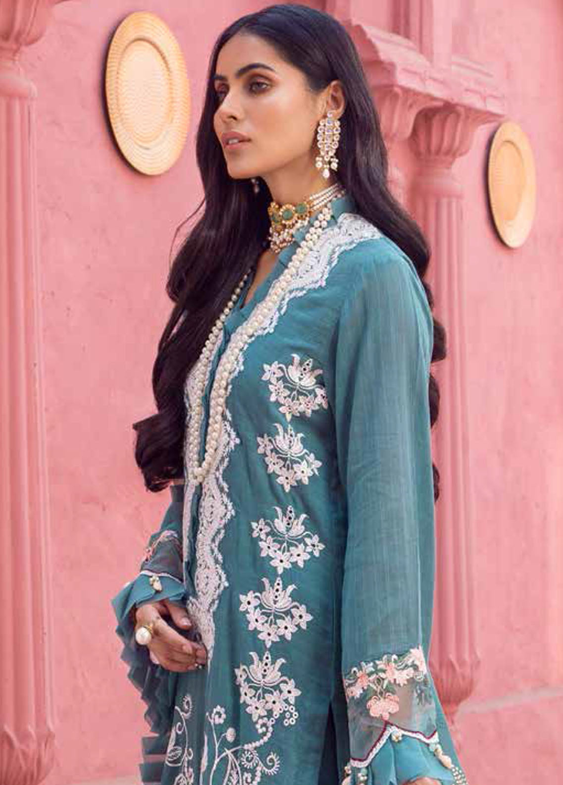 Mukesh By Al Zohaib Chikankari Lawn Collection 2023 A-03 MUMTAZ