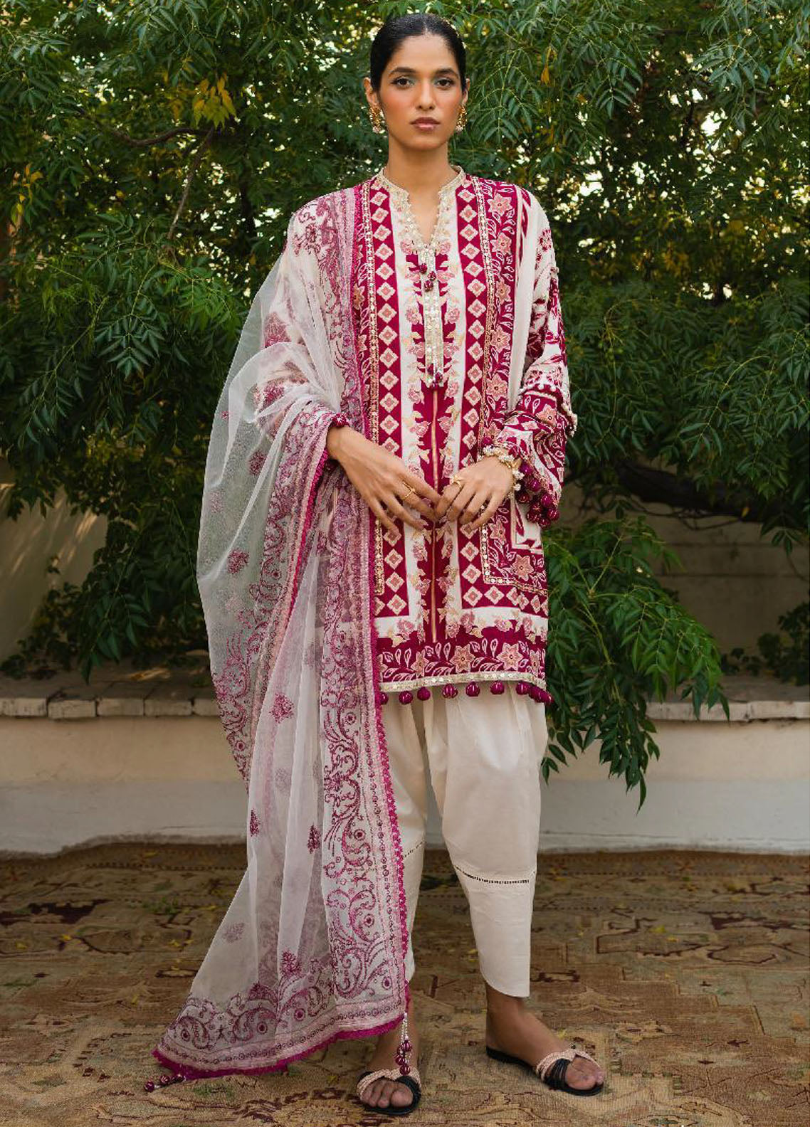 Muzlin By Sana Safinaz Summer Lawn Collection 2023 Vol-2 2A